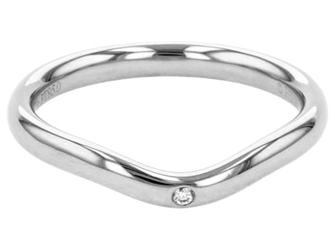 TIFFANY & CO. ELSA PERETTI Platine Argenté  ref.823826