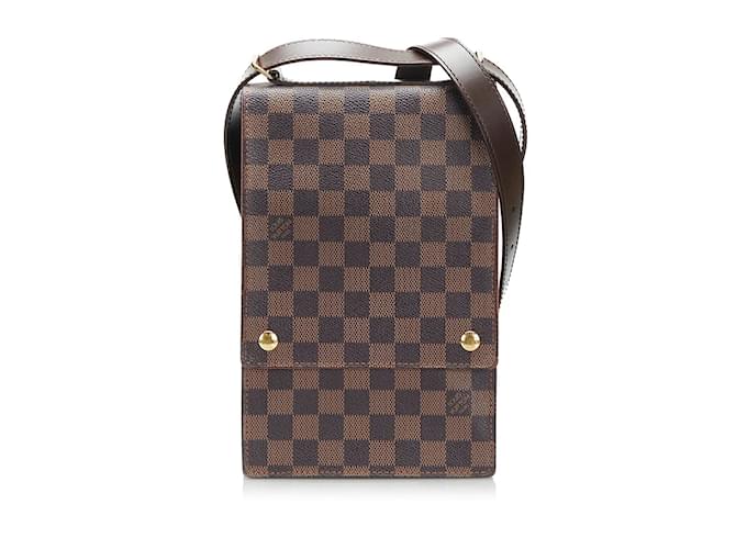 Louis Vuitton Shoulder Bag N45271 Brown Cloth  ref.824161