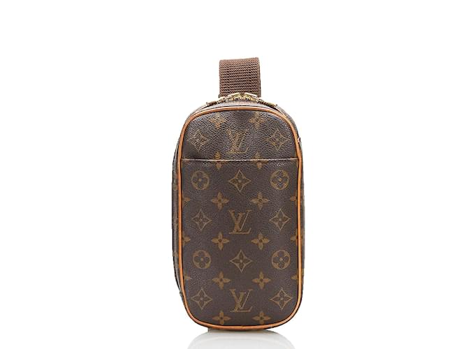 Louis Vuitton Body bag M51870 Brown Cloth  ref.824162