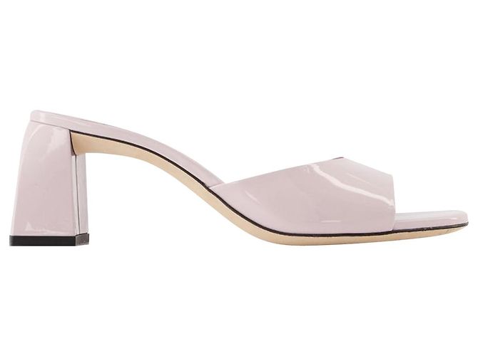 Romy Mule – By Far – Hellrosa – Lackleder