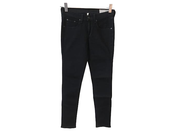 RAG & BONE T-shirt en jean.fr 36 cotton Coton Noir  ref.824323
