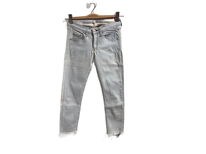 Jeans RAG & BONE T.fr 36 cotton Blu Cotone  ref.824325