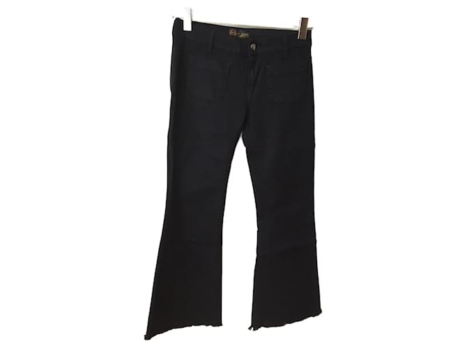 & Other Stories AUTRES Jeans T.fr 36 cotton Coton Noir  ref.824578