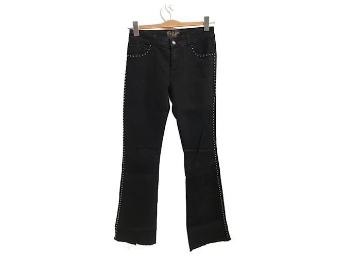 & Other Stories AUTRES Jeans T.fr 36 cotton Coton Noir  ref.824579