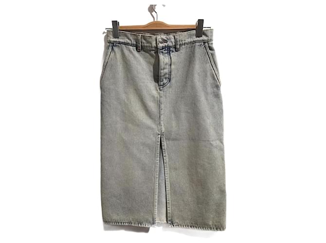 BALENCIAGA Skirts T.International M Denim - Jeans Blue ref.824594