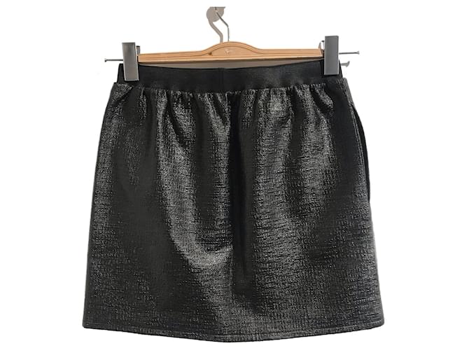 BALENCIAGA  Skirts T.International XS Cotton Black  ref.824595
