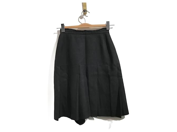 CHANEL  Skirts T.International S Synthetic Black  ref.824611