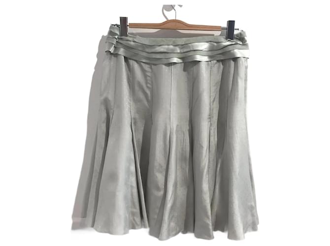 Chloé CHLOE  Skirts T.International L Silk Blue  ref.824616