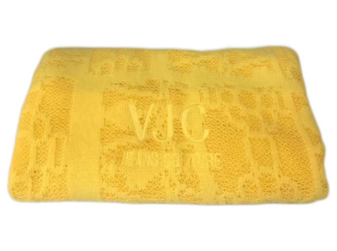 VERSACE  Scarves T.  cotton Yellow  ref.824638
