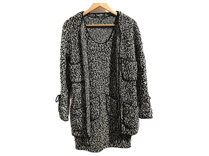 CHANEL Dresses T.International S Wool Black ref.824640 - Joli Closet