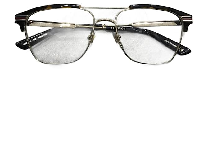 Óculos de Sol GUCCI T.  plástico Marrom  ref.824647
