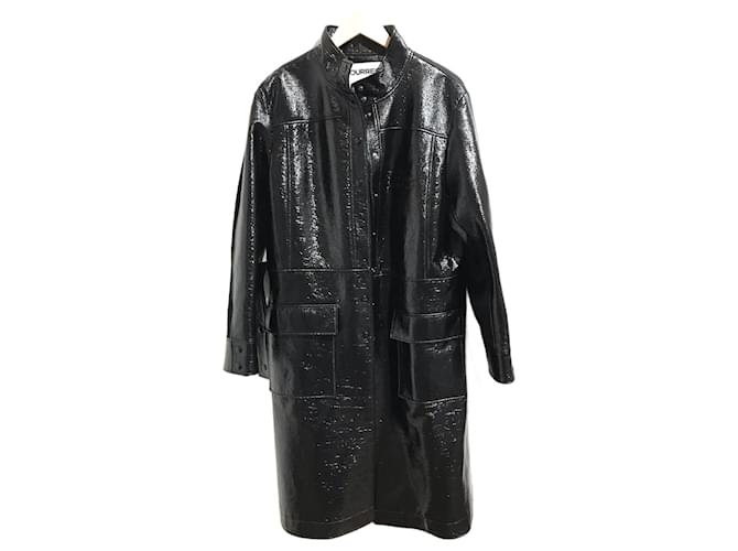 COURREGES  Coats T.International XXL Cotton Black  ref.824686