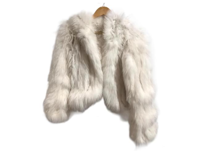 EMPORIO ARMANI  Jackets T.International L Fur White  ref.824726