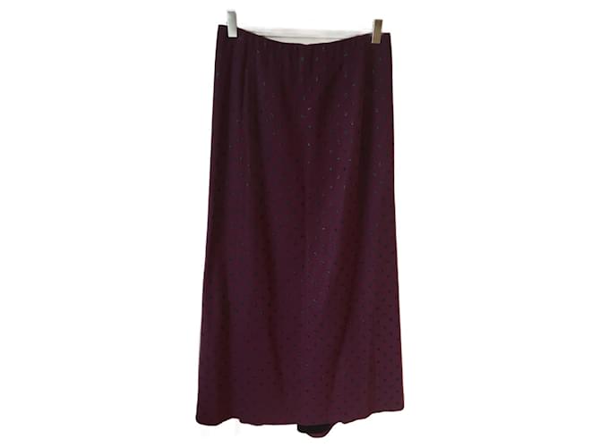 MARC JACOBS Faldas Camiseta.Lana S Internacional Púrpura  ref.824810