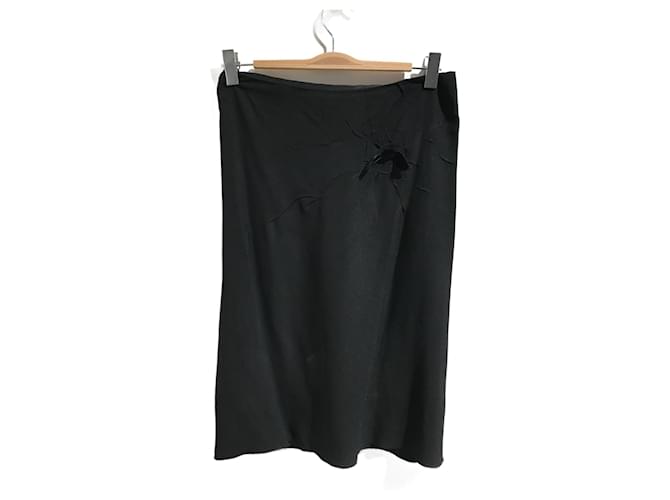 PRADA  Skirts T.International L Viscose Black  ref.824843