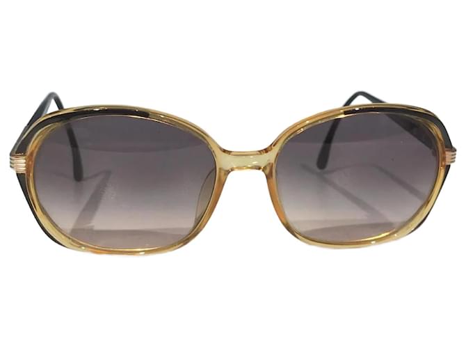 Óculos de Sol DIOR T.  plástico Dourado  ref.824862
