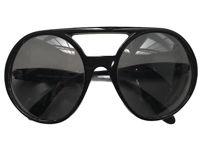 DOLCE & GABBANA Gafas de sol T.  el plastico Negro Plástico  ref.824863
