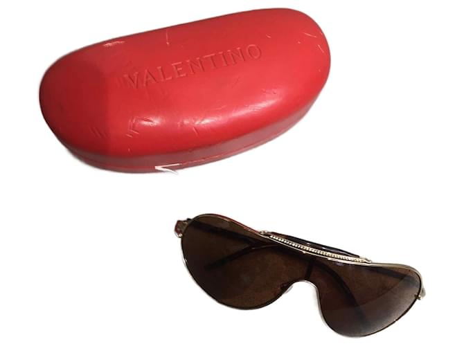 VALENTINO GARAVANI  Sunglasses T.  plastic Golden  ref.824865