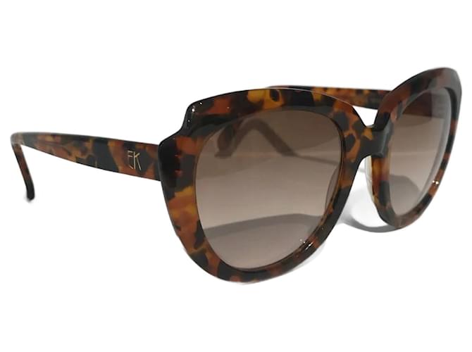 EMMANUELLE KHANH  Sunglasses T.  plastic Brown  ref.824869