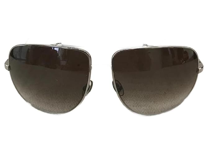 Gafas de sol GUCCI T.  metal Blanco  ref.824870