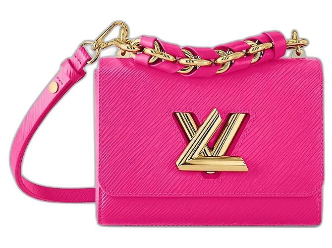 Louis Vuitton Twist PM Couro Epi Rosa