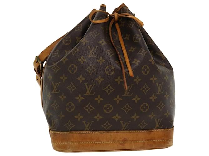 LOUIS VUITTON Monogram Noe Shoulder Bag M42224 LV Auth 36940 Cloth  ref.825040