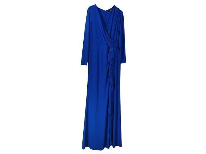 Ralph Lauren Black Label Maxikleid Blau