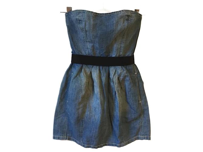 ISABEL MARANT ETOILE  Dresses T.International S Denim - Jeans Blue  ref.825286