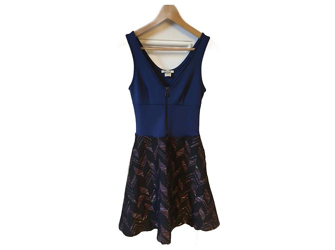 PINKO Kleider T.FR 38 Polyester Blau