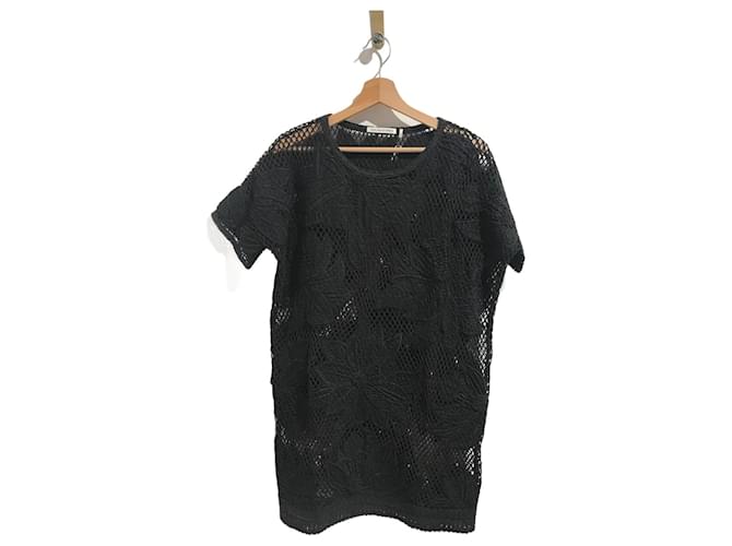 ISABEL MARANT ETOILE  Dresses T.International S Cotton Black  ref.825343