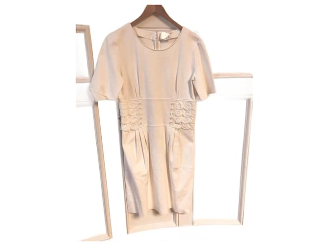 Chloé CHLOE  Dresses T.International M Cotton White  ref.825406