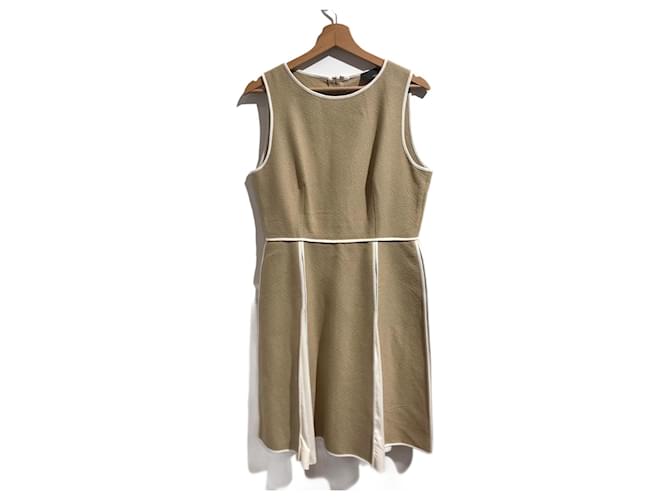 FENDI  Dresses T.International L Cotton Beige  ref.825456