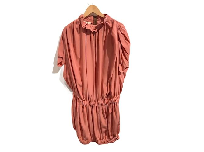 MARNI  Dresses T.International S Silk Pink  ref.825510