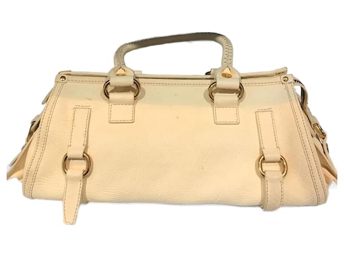 Céline CELINE  Handbags T.  Leather Cream  ref.825573
