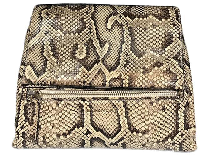 GIVENCHY  Handbags T.  Exotic leathers Beige  ref.825593