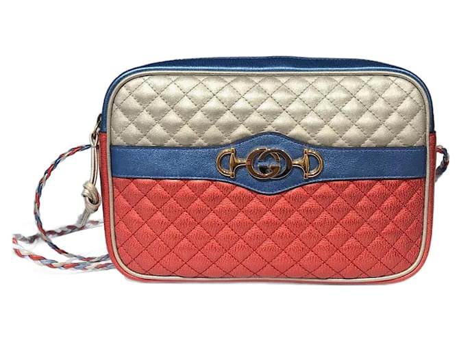 GUCCI  Handbags T.  Leather Red  ref.825594