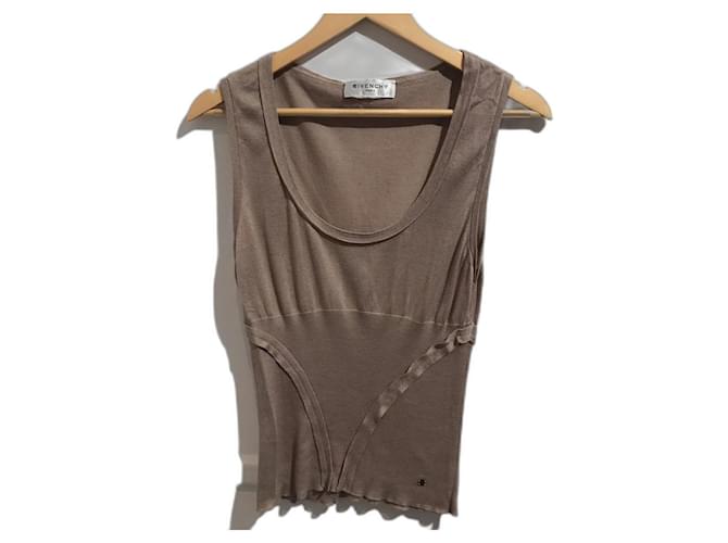 GIVENCHY  Tops T.International S Synthetic Beige  ref.825685