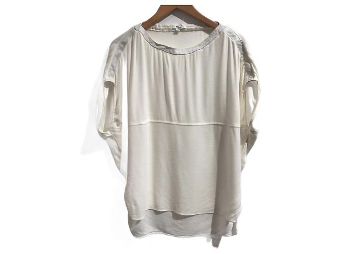 HELMUT LANG Tops T.Internacional S Viscose Branco