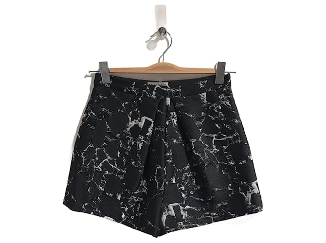 BALENCIAGA  Shorts T.International XS Cotton Black  ref.825884