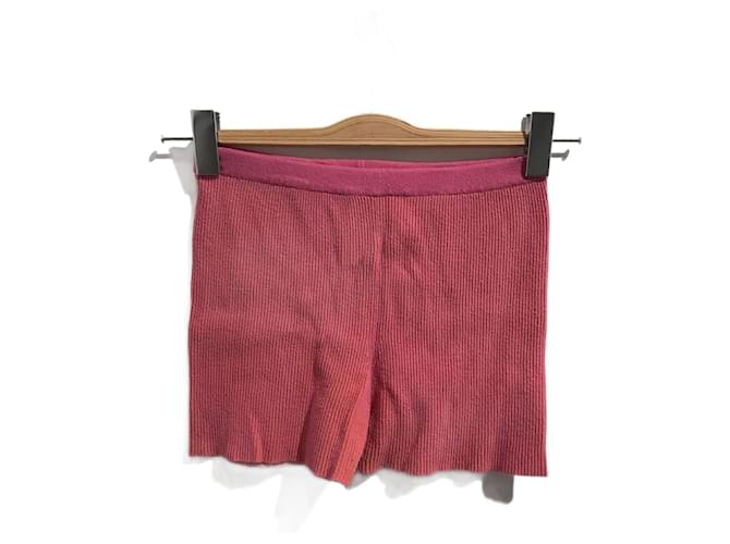 JACQUEMUS  Shorts T.International XS Synthetic Pink  ref.825892