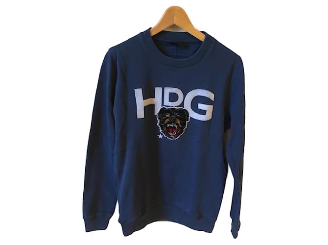 GIVENCHY  Knitwear & sweatshirts T.International S Synthetic Blue  ref.825902