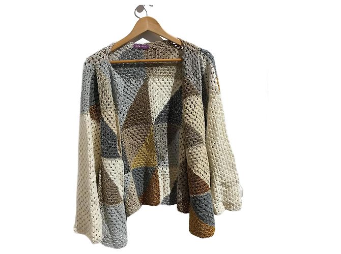 Autre Marque ROSE CARMINE Strickwaren T.FR Einheitsgröße Baumwolle Mehrfarben