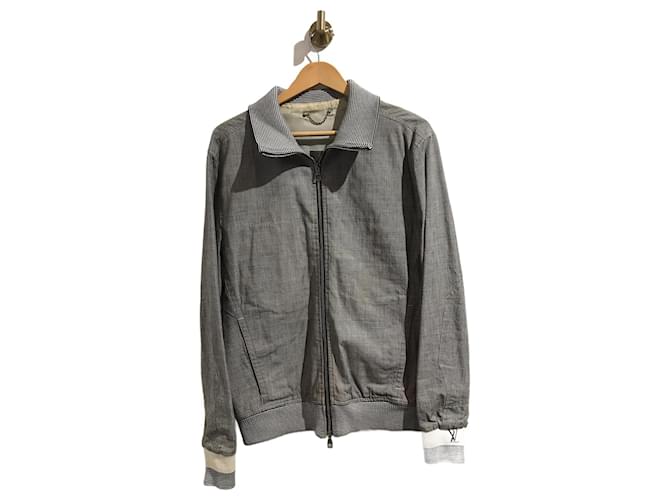 LOUIS VUITTON Jackets T.International S Synthetic Grey ref.826134