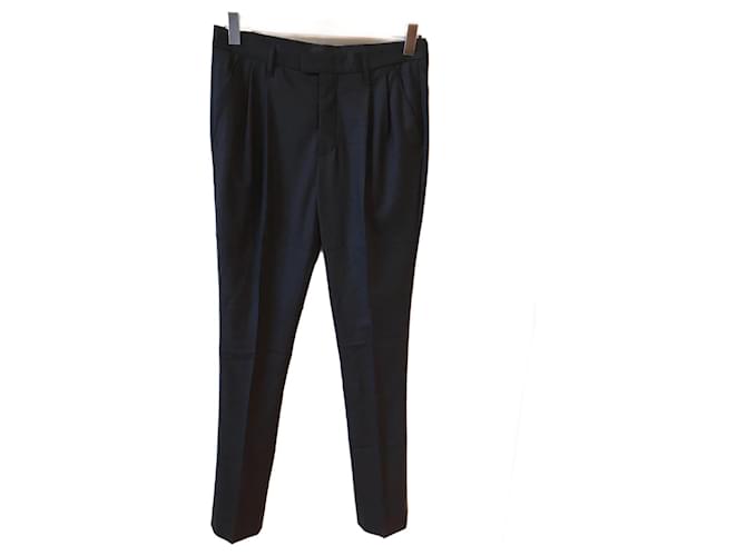 PRADA  Trousers T.International S Wool Black  ref.826203