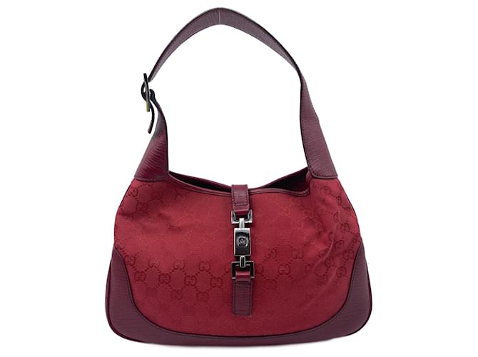 Gucci Jackie in tela rossa Rosso  ref.826273