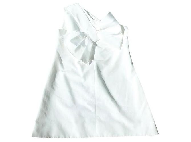 Kurzes Kleid VICTORIA BECKHAM Weiß
