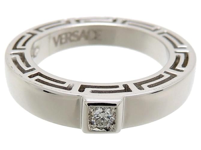 VERSACE Silvery White gold  ref.826595
