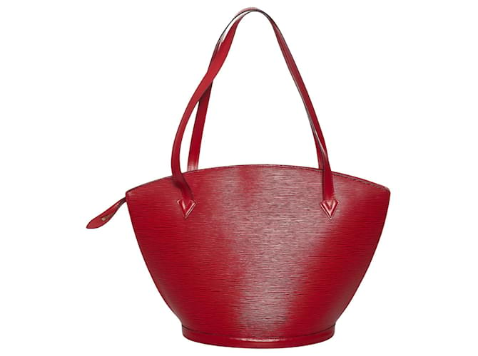 Louis Vuitton Saint Jacques Red Leather  ref.826683