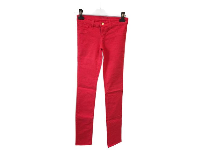 J BRAND Jeans T.US 25 Algodón Roja