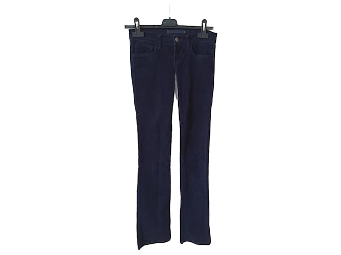 J BRAND  Jeans T.US 24 Denim - Jeans Navy blue  ref.827075